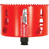 Scie cloche pour bois et m&eacute;tal, 4-1/4", Profondeur de la coupe 2-3/8", Carbure Equipex