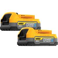 Ensemble de batteries compactes Max* Powerstack, Lithium-ion, 20 V, 1,7 A Equipex