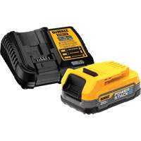 Ensemble de batterie et chargeur compacts Max* Powerstack, Lithium-ion, 20 V, 1,7 A Equipex