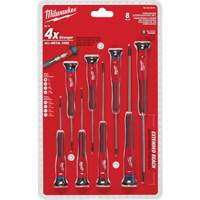 Jeu de tournevis de pr&eacute;cision, 8 mcx Equipex