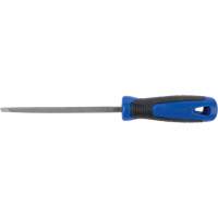 Lime pointue mince avec manche, Triangle, 6", Simple Equipex