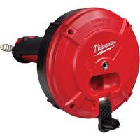 Trapsnake Auger with Cable Drive Automatic Feed & Retract, Powered, 25' Cable Length, 1/4" Cable Diameter Equipex