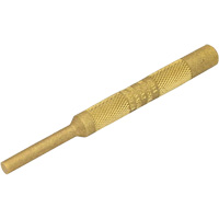 Brass Pin Punch, 7/32" Dia. x 4" L Equipex