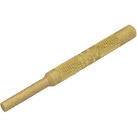 Brass Pin Punch, 1/4" Dia. x 4" L Equipex
