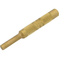 Brass Pin Punch, 5/16" Dia. x 4" L Equipex