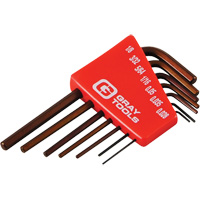 Hex Key Set, 7 Pcs., Imperial Equipex