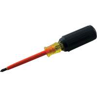 Insulated Round Shank Screwdriver Equipex
