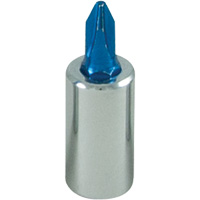 Douille tournevis &agrave; embout bleu, Phillips, #1, Prise 1/4" Equipex