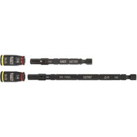 3-in-1 Impact Flip Socket Set, Hex, 1/4" Drive, 3 Pcs Equipex