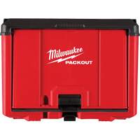 Packout Tool Cabinet, 15" x 15" x 20", Black/Red Equipex