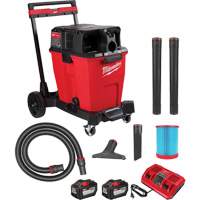 M18 Fuel Cordless Dual-Battery Wet/Dry Vacuum, 18 V, 12 gal. Capacity Equipex