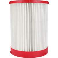 Large Wet/Dry Vacuum Filter, Hepa, Fits 12 US gal./9 US gal./6 US Gal. Equipex
