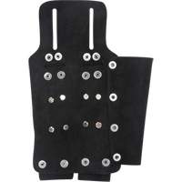 Lineman's Tool Pouch, Multiple Tool Holder, Leather, 3 Pockets Equipex