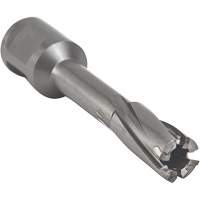 Core Cut Annular Cutter with Weldon Shank, 12 mm Diameter, Carbide, 55 mm Depth of Cut, 3/4" Shank Equipex