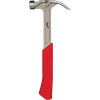 Claw Hammer, 16 oz., Cushion Handle, 13" L Equipex