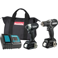 LXT BL Sub-Compact 2 Tool Combo Kit, Lithium-Ion, 18 V Equipex