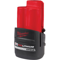 Batterie CP2.5 M12 Redlithium High Output, Lithium-ion, 12 V, 2,5 Ah Equipex