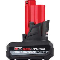 Batterie XC5.0 M12 Redlithium High Output, Lithium-ion, 12 V, 5 Ah Equipex