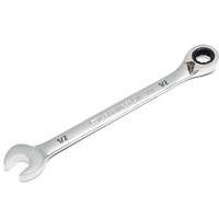 90-Tooth Reversible Ratcheting Wrench, 12 Point, 1/2", Chrome/Polished Finish Equipex