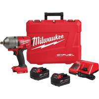 Ensemble de cl&eacute; &agrave; chocs &agrave; couple &eacute;lev&eacute; M18 Fuel avec One-Key &agrave; d&eacute;tente &agrave; broche, 18 V, Mandrin 1/2" Equipex