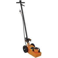 727A Truck Jack, 22 Ton(s) Capacity, 9" Lowered, 13-1/2" Raised, Air Hydraulic Equipex