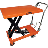 SLC-1100 SLC Series Hydraulic Scissor Lift Cart, 39" L x 21" W, 1100 lbs. Cap. Equipex