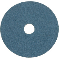Resin Fibre Sanding Disc, 7" Dia., Z24 Grit, Zirconia Alumina Equipex