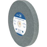 GC810C Bench Grinding Wheel, 8" x 1", 1" Arbor, Silicon Carbide Equipex
