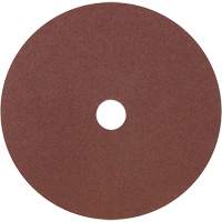 Disque de ponçage en fibre de r&eacute;sine pour meuleuses &agrave; angle — pour l'acier, 7" dia., Grain A60, Oxyde d'aluminium Equipex