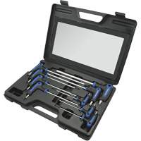 JTTK-9 T-Handle Key Wrench Sets, 9 Pcs., Torx&reg; Equipex