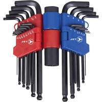 JHHK-22 Hextractor Hex Key Wrench Sets, 22 Pcs., Metric & Imperial Equipex