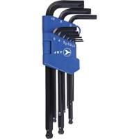 JHHK-9M Hextractor Hex Key Wrench Sets, 9 Pcs., Metric Equipex