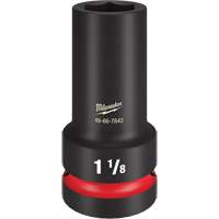 Douille &agrave; paroi extra mince Shockwave Impact Duty, Chocs, 1-1/8", Prise 1", 6 pans, Profond Equipex