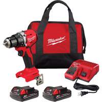 Ensemble perceuse/visseuse compacte sans balai M18, Lithium-ion, 18 V, Mandrin 1/2", Couple 550 lb-po Equipex