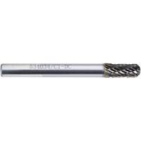 C1-DC JET-KUT GP Round Nose Shape Carbide Bur, 1/4" Dia. Equipex