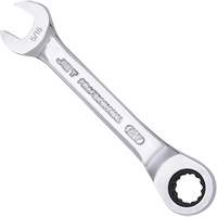 SAE Ratcheting Stubby Combination Wrench Equipex