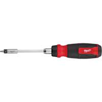 27-in-1 Ratcheting Security Multi-Bit Screwdriver, 10-11/100" L, Cushion Grip Handle Equipex