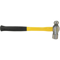 IBP-24F Ball Pein Hammer, 24 oz. Head Weight, Plain Face, Fibreglass Handle Equipex