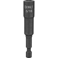 Tourne-&eacute;crou magn&eacute;tique Impact Ready, Hexagonale, Embout 1/4", Prise 5/16", Longueur 2-9/16" Equipex