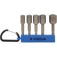 Magnetic Nutsetter Set, 2-9/16" L Equipex