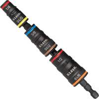 7-in-1 Flip Socket Set, 8 Pcs, Impact, 1/4'' Drive Size Equipex