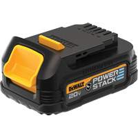 Batterie compacte r&eacute;sistante &agrave; l'huile POWERSTACK, Lithium-ion, 20 V, 1,7 Ah Equipex