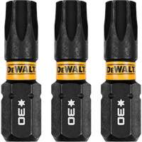 3-Piece FLEXTORQ&reg; Impact Screwdriving Bits, Torx, T-30, 1/4" Drive Equipex