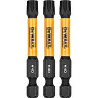 3-Piece FLEXTORQ&reg; Impact Screwdriving Bits, Torx, T-40, 1/4" Drive Equipex