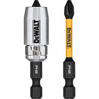 2-Piece FLEXTORQ&reg; Impact Driver Bit Set, Phillips, #2, 1/4" Drive Equipex