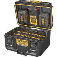 Chargeur 20V &agrave; deux ports ToughSystem 2.0, 14" x 15" x 9", Noir/Jaune Equipex