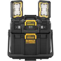 Baladeuse ajustable ToughSystem 2.0 avec rangement, 16" x 11" x 14", Noir/Jaune Equipex