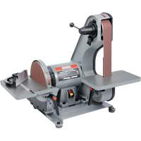 Ponceuse &agrave; bande & disque, 1" la x 42"/2" la x 42" lo Bande, 8" Disque Equipex
