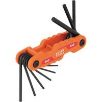 Jeu de cl&eacute;s hexagonales pliant et compact, 9 mcx, Imp&eacute;rial Equipex
