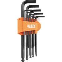 L-Style Ball-End Hex Key Wrench Set, 12 Pcs., Imperial Equipex
